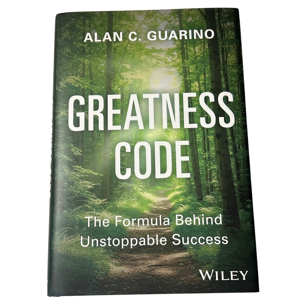 Greatness Code Alan C Guarino Wiley Hardcover Business Leadership Success Book‎